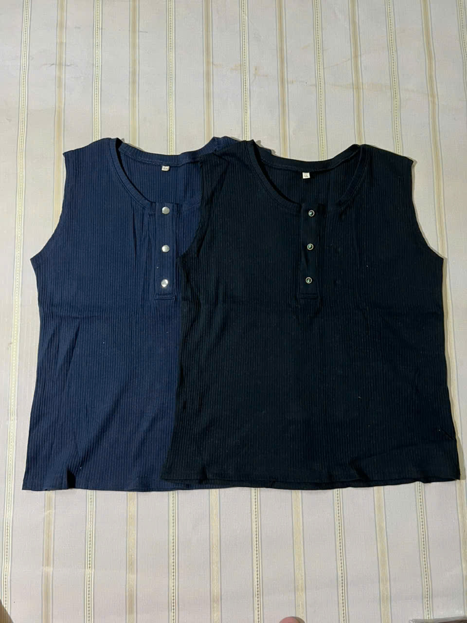 Womens Plus Size T-Shirts Tops Casual Button Down - Image 2