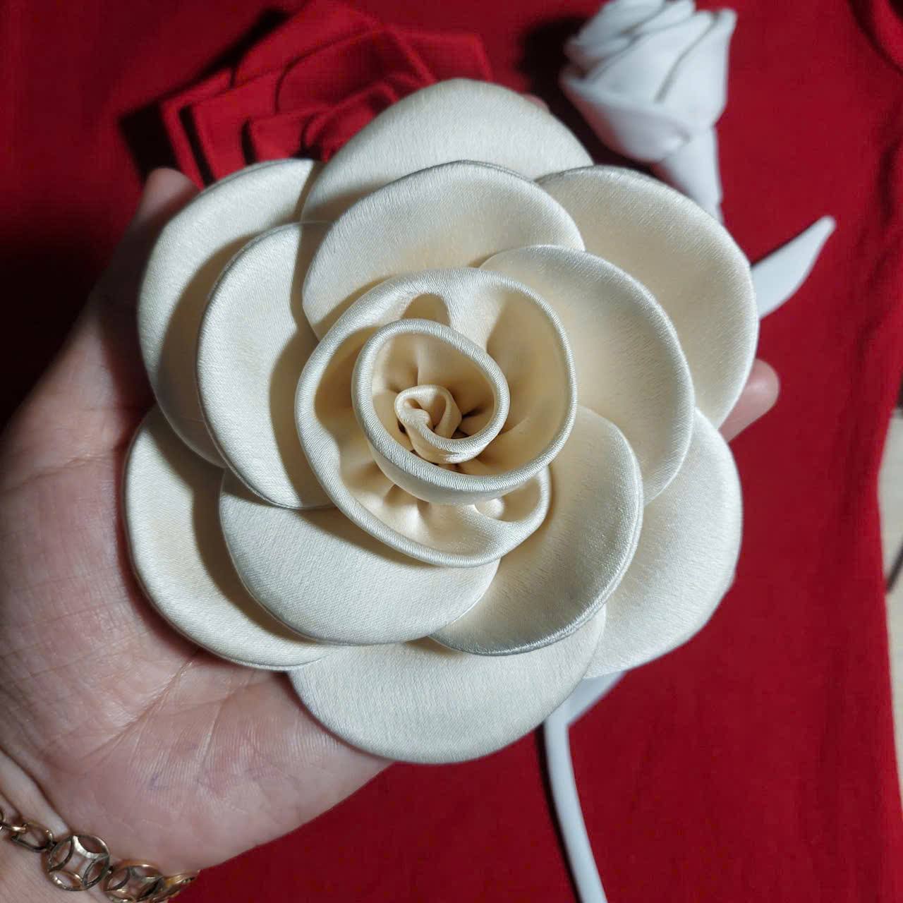 Fabric Flower Decoration